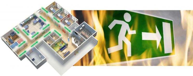 Brandalarm Dynamische Omleiding